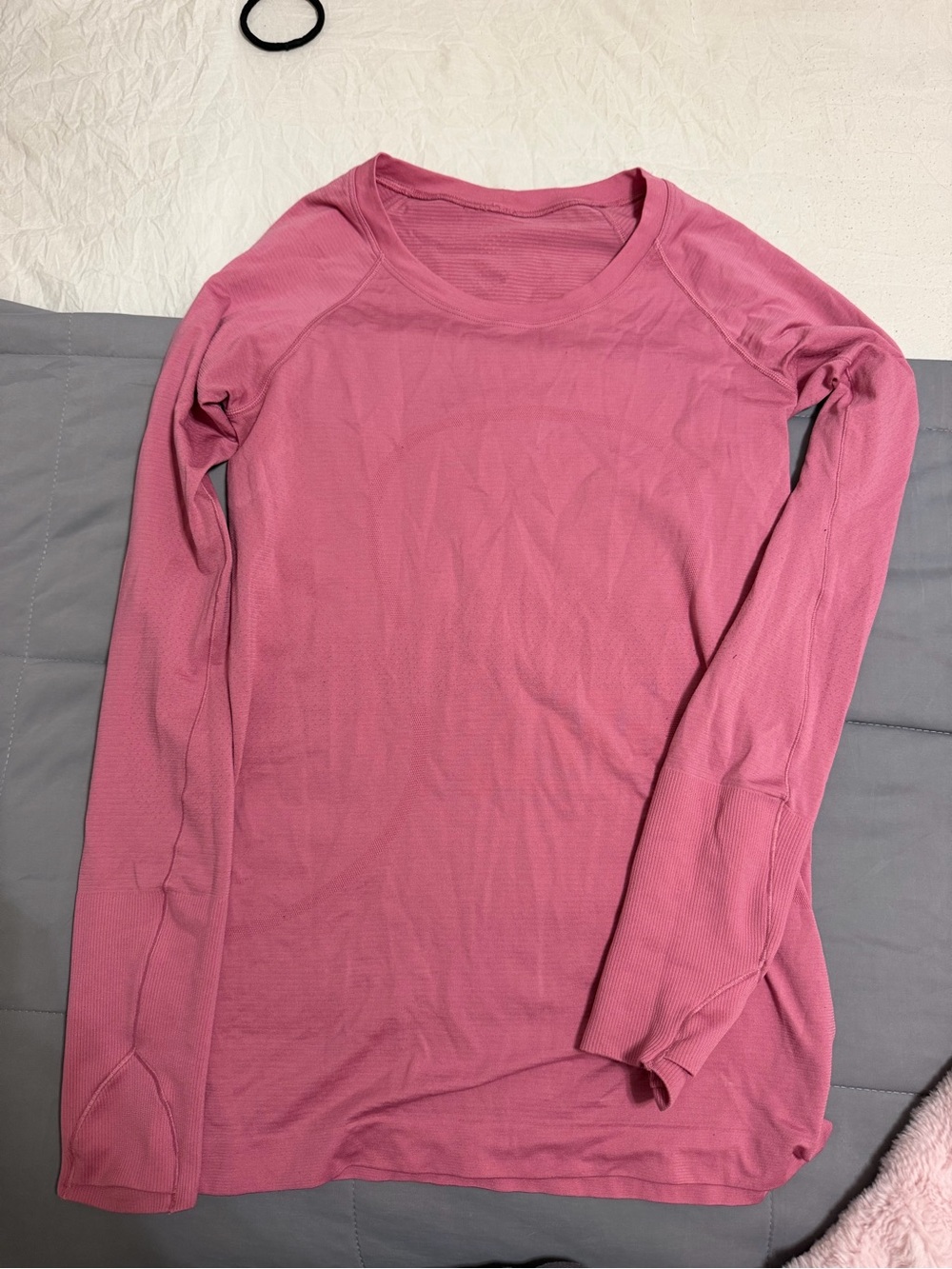 lululemon athletica Long-Sleeve Crew Top - Rose Pink